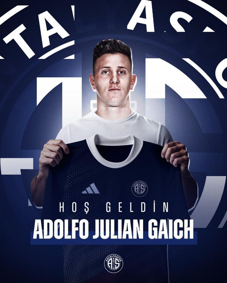 <p>Adolfo Julián Gaich (Santrafor) | CSKA Moskova → Antalyaspor</p>
