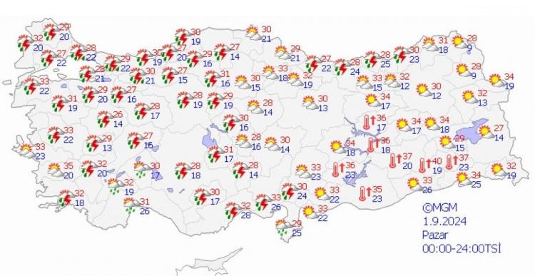 <p><strong>1 EYLÜL PAZAR</strong></p>
