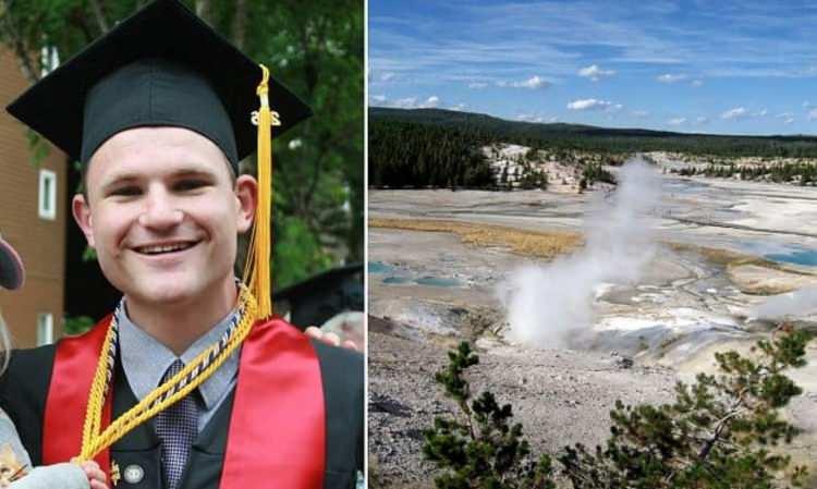 <p>7 Haziran 2016'da Colin Scott ve kız kardeşi Sable, Yellowstone Milli Parkı'nın kısıtlı bir bölgesinde termal havuza girdiler. Colin, Norris Gayzer Havzası'na süzüldü ve orada canlı canlı kaynatıldı ve asidik sularda eritildi, geriye yalnızca ayakkabıları ve cüzdanı kaldı.</p>