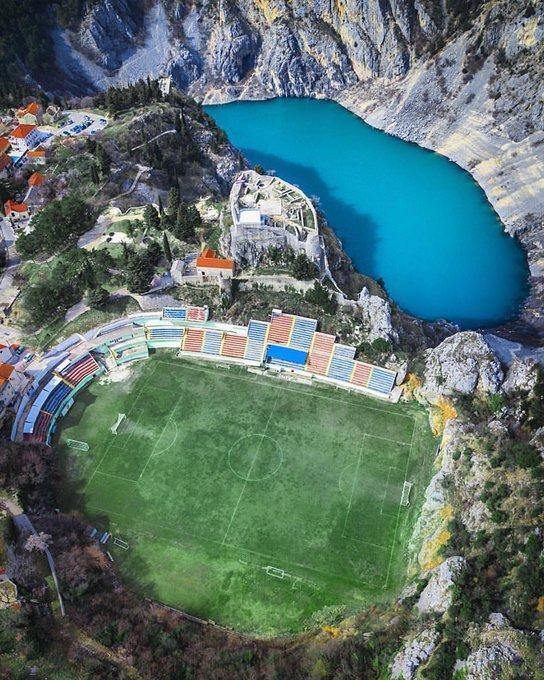 <p>Gospin Dolac Stadı, Imotski, Hırvatistan</p>