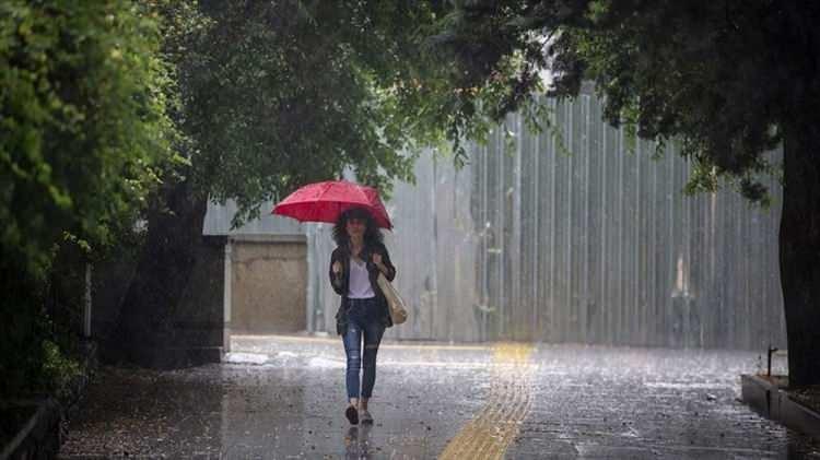 <p>HATAY 24°C, 32°C</p>

<p> </p>

<p>Parçalı bulutlu, kıyı kesimleri yer yer çok bulutlu aralıklı sağanak ve gök gürültülü sağanak yağışlı</p>
