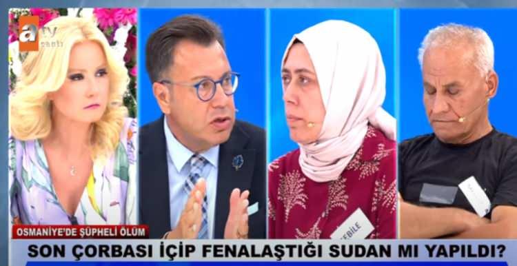 <p>Mustafa Samagan'ın her zaman kendine ve eşine su getirdiğini söyleyen Sebile Yörük, o suyu içtiğinde kötü hissettiğini ve hiçbir şey diyemediğini paylaştı.</p>