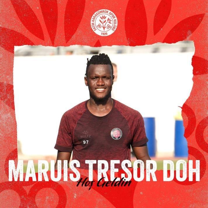 <p>MARIUS TRESOR DOH</p>

<p>Eski Takımı: Fenerbahçe<br />
Yeni Takımı: Fatih Karagümrük<br />
Bonservis: Kiralık<br />
Mevki: Orta saha</p>
