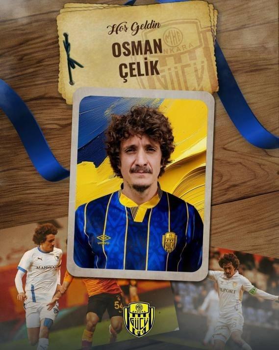 <p>OSMAN ÇELİK</p>

<p>Eski takımı: Samsunspor<br />
Yeni takımı: Ankaragücü<br />
Mevki: Orta saha<br />
Bonservis: -</p>
