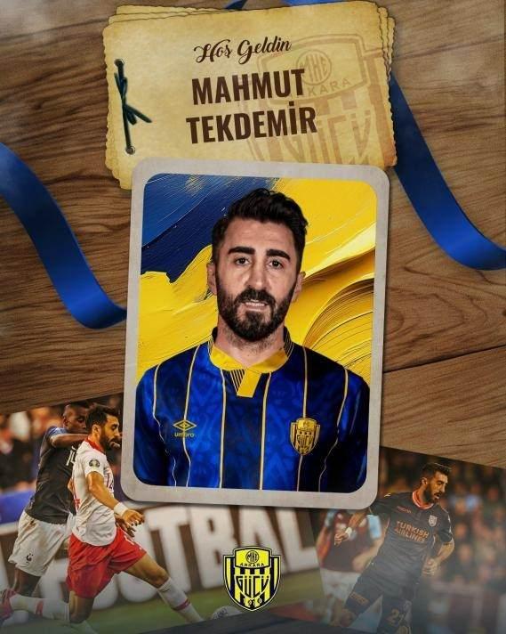 <p>MAHMUT TEKDEMİR</p>

<p>Eski takımı: Başakşehir<br />
Yeni takımı: MKE Ankaragücü<br />
Mevki: Orta saha<br />
Bonservis: -</p>
