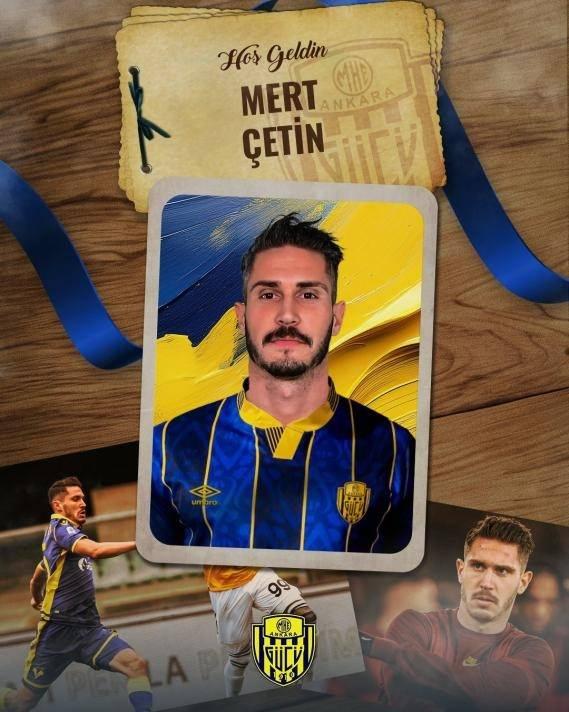 <p>MERT ÇETİN</p>

<p>Eski takımı: Hellas Verona<br />
Yeni takımı: Ankaragücü<br />
Mevki: Stoper<br />
Bonservis: -</p>

<p> </p>
