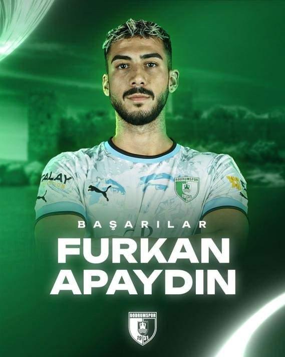 <p>FURKAN APAYDIN</p>

<p>Eski takımı: Bodrum FK<br />
Yeni takımı: Ümraniyespor<br />
Mevki: Stoper<br />
Bonservis: Kiralık</p>
