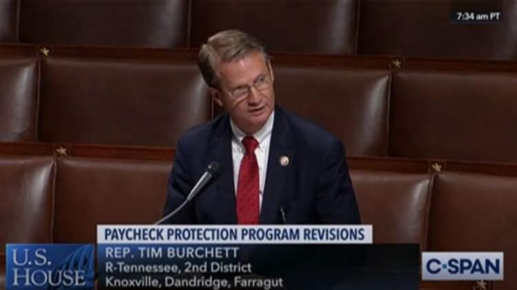 <p>Tennessee Temsilcisi Tim Burchett 18 bin 27 dolar </p>