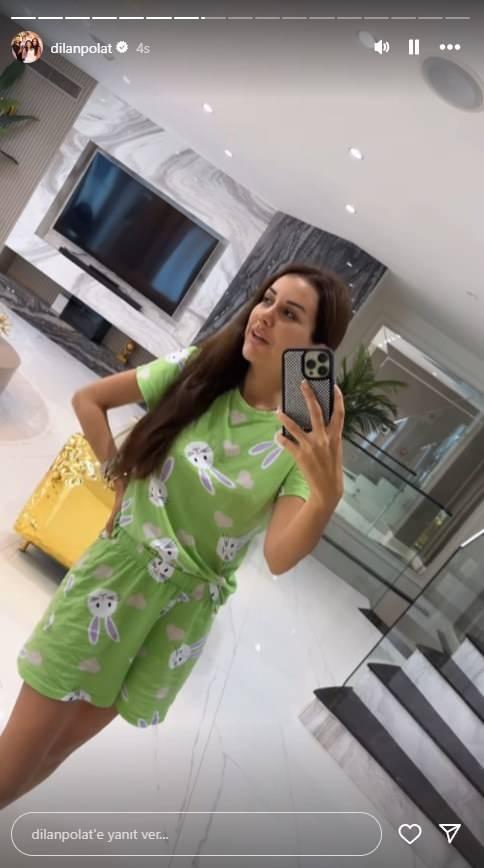 <p>Polat, bug&uuml;n yaptığı paylaşımlarda, takip&ccedil;ilerine t&uuml;m g&uuml;n&uuml;n&uuml; anlattı</p>
