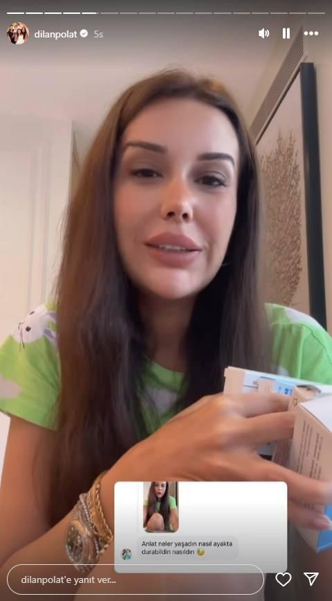 <p>Polat, "&Ouml;n&uuml;me bakmak istiyorum, &ccedil;ocuklarımla birlikte olmak istiyorum. &Ccedil;ocuk, evlat, t&uuml;ylerim &uuml;rperiyor. Dile kolay... Hep r&uuml;yalarımda Milan'ı okula kayıt ettirdiğimi g&ouml;r&uuml;rd&uuml;m. Uyandığımda da Allah'ım Milan'ı okula kaydettirebilecek miyim derdim. Rabbime binlerce kez ş&uuml;k&uuml;rler olsun. Anlayışınız i&ccedil;in de &ccedil;ok teşekk&uuml;r ederim. Sizleri seviyorum" dedi.</p>
