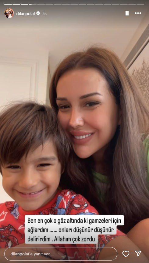 <p>Cezaevinde ge&ccedil;irdiği zor g&uuml;nlere de değinen Polat, "O g&ouml;r&uuml;şler 1 saatti cam arkasında, dokunmazdım pazartesi... Her koğuşa d&ouml;nerken bayılırdım, yerlerde &ccedil;ok zordu. Hala unutamadım, hayat boyu da unutamam. Evlat bambaşka, Milan bana bir kez 'Sen &ccedil;ok k&ouml;t&uuml; annesin, gelmiyorsun' demişti. &Ccedil;ok zordu, işte &ccedil;ok, her bir saniye" ifadelerini kullandı.</p>

<p>&nbsp;</p>
