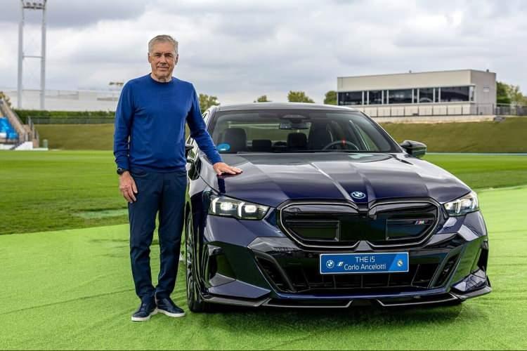 <p><strong>CARLO ANCELOTTI: BMW i5 M60 xDrive<span style="color:#FF0000"> <em>(601 HP, 114.450 Euro)</em></span></strong></p>

<p> </p>
