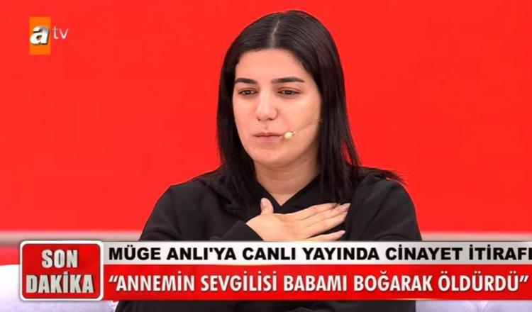 <p>Canlı yayına katılan kardeşlerden en küçüğü Naime, cinayeti itiraf etti. Naime babası Cengiz Karademir'in yemeğine uyku ilacı koyduğunu annesini teşvik ettiğini belirtti.</p>
<p> </p>