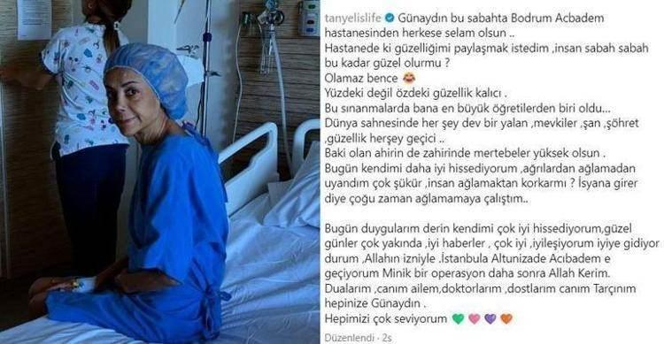 <p><em><strong>"ÖZDEKİ GÜZELLİK KALICI"</strong></em></p>
<p><strong><span style="color:#000000">Ünlü isim paylaşımında,</span> <em>"Yüzdeki değil özdeki güzellik kalıcı. Bu sınanmalarda bana en büyük öğretilerden biri oldu. Dünya sahnesinde her şey dev bir yalan, mevkiler, şan, şöhret, güzellik ve her şey geçici. Baki olan ahirin de zahirin de mertebeler yüksek olsun.</em></strong></p>