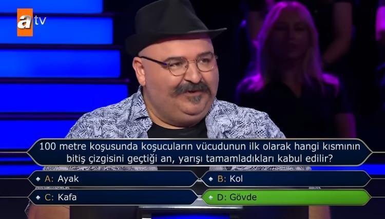 <p>Ancak sonrasında doğru cevabı görünce şaşkınlık yaşadı.</p>
