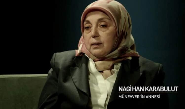 <p>Anne Karabulut, <strong><em>"Bu caninin annesi, 'Bana değil de Nagihan Hanım'a acıyın lütfen' demiş. Kendisine soruyorum, oğlu kızımı canlı canlı testereyle keserken bana acıdı mı? Bu caniyi 197 gün boyunca saklayıp adalete teslim etmezken kendisi bana acıdı mı? Her yıl 3 Mart'ta kutlamalar yaparken, testereli paylaşımlar yaparken bana acıdı mı? Adli Tıp'ta, yargıda, emniyette dosyanın üstünü örtmek için yaptıklarından sonra bana acıdı mı? Kan gölüne dönen evi temizleyip, kızımın kafasını kestikleri testereyi saklarken bana acıdı mı? Mahkeme kendisini bundan mahkum ederken bana acıdı mı? Kanlı kanepede çocuklarıyla birlikte mutlu aile pozları verirken, kahkaha atarken bana acıdı mı? Her yıl 3 martta kutlamalar yaparken, testereli paylaşımlar yaparken bana acıdı mı?"</em></strong> dedi.</p>
