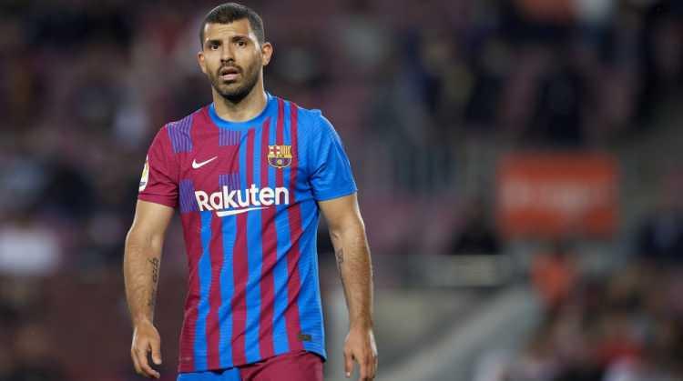 <p>Agüero, Barcelona formasıyla sadece beş maça çıkarken bir gol kaydetti.</p>