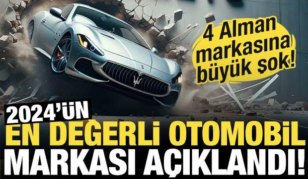 <p><span style="color:#B22222"><strong>2024'ÜN EN DEĞERLİ OTOMOBİL MARKASI AÇIKLANDI! ALMAN MARKALARINA BÜYÜK ŞOK...</strong></span></p>
<p> </p>