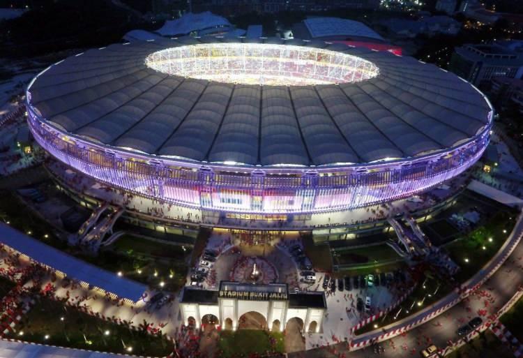 <p><span style="color:#B22222"><strong>20) BUKIT JALIL ULUSAL STADYUMU </strong></span><strong> | Malezya</strong></p>