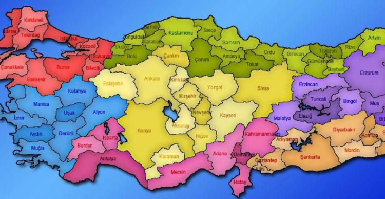 <p><span style="color:#800080"><strong>TÜRKİYE'DE İL BAZINDA GELİR SIRALAMASI</strong></span></p>
