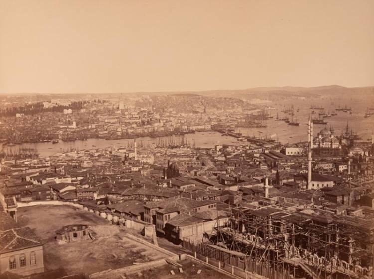 <p>Eminönü semtinden şehir manzarası</p>