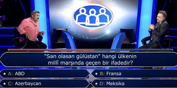 <p>Dünyanın en çok kazandıran ve ATV'nin en çok izlenen programlarından Kim Milyoner Olmak İster, geçtiğimiz gün yayınlanan bölümüyle sosyal medyada büyük ses getirdi. Programda yer alan yarışmacıyla Oktay Kaynarca'nın o diyaloğu yarışmaya damgasını vurdu.</p>

<p> </p>
