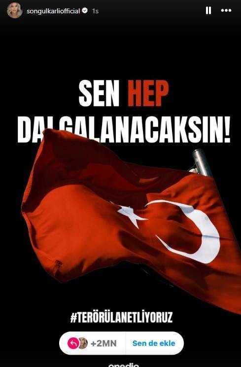 <p><strong>SONG&Uuml;L KARLI</strong></p>

<p><strong>"Sen hep dalgalanacaksın"</strong></p>
