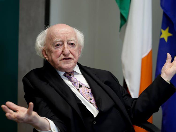 <p><strong><span style="color:#B22222">29) MICHAEL D. HIGGINS</span> | İrlanda Cumhurbaşkanı</strong></p>