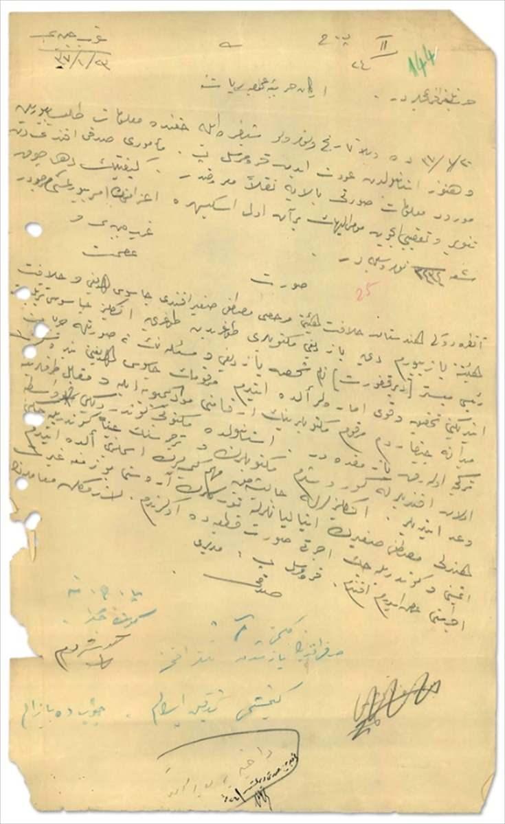 <p><strong><em>Söz konusu raporda, şu ifadeler yer alıyor:</em></strong></p>
<p>"Alman Propaganda Nazırı Goebbels'in İstanbul'a gelmesi münasebetiyle memurlarımızdan Turan'a vazife verilmiştir. Bir gazeteci gibi kendisini gösteren bu arkadaşın verdiği rapor bilgisi olmak üzere takdim kılınmıştır. Deniz yollarındaki KİP hakkındaki bilgi Merkez'in daha evvel tespit ettiği vaziyeti kuvvetlendirmektedir. Arz eylerim."</p>