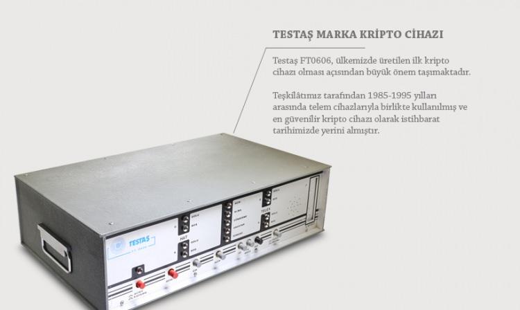 <p><strong>TESTAŞ MARKA KRİPTO CİHAZI</strong></p>
<p>Testaş FT0606, Türkiye'de üretilen ilk kripto cihazı açısından büyük önem taşımaktadır.</p>
<p> </p>
