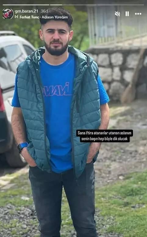 <p><strong>"SANA İFTİRA ATANLAR UTANSIN ASLANIM"</strong><br />
<br />
Baran Güran'dan 2. bir paylaşım geldi. Baran Güran bu kez hakkında müebbet hapis cezası istenen 15 yaşındaki kardeşi Enes Güran'ın fotoğrafı paylaştı. Baran Güran, bu paylaşımına <strong>"Sana iftira atanlar utansın aslanım. Senin başın hep böyle dik olacak"</strong> diye yazdı.</p>