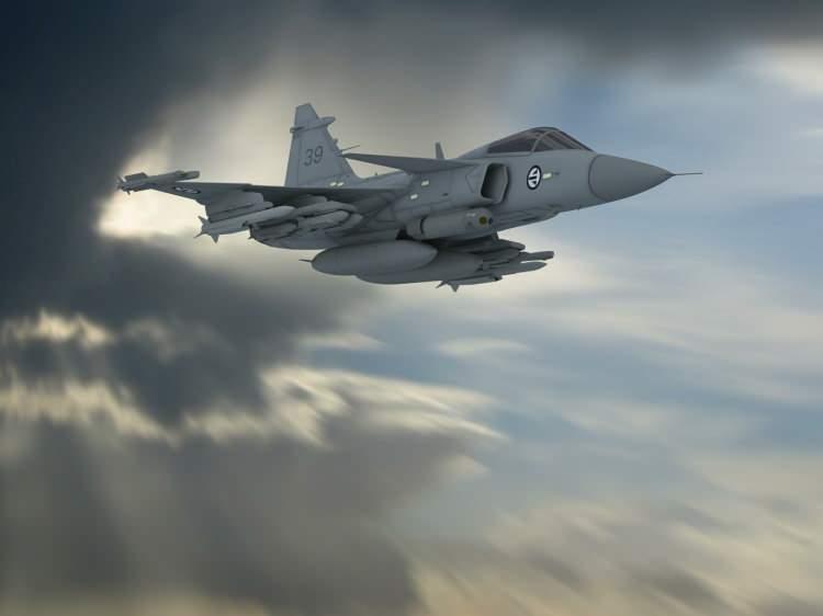 <p><strong><span style="color:#B22222">10)  SAAB JAS 39 GRIPEN </span> |  İSVEÇ</strong></p>
