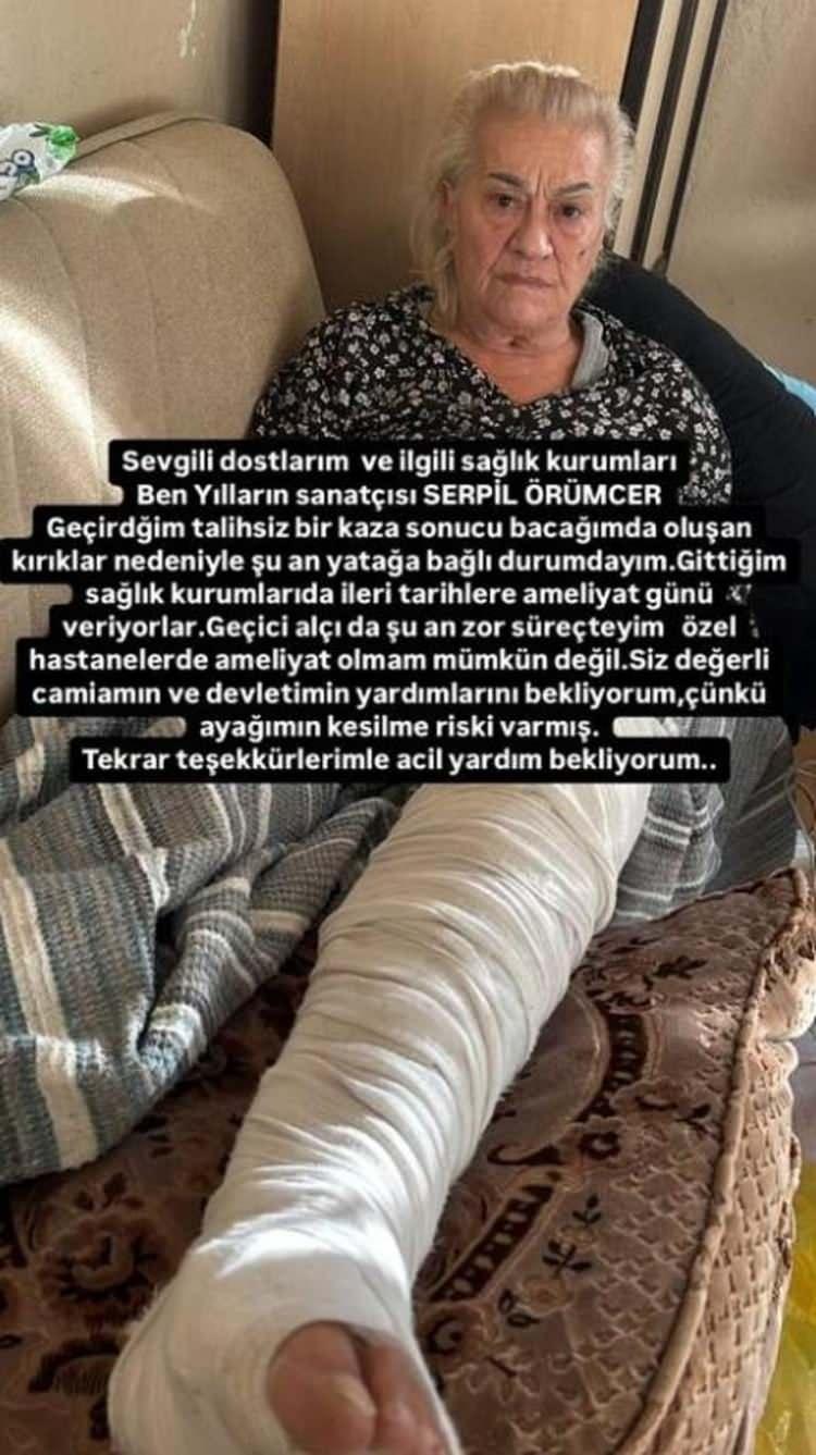 <p><strong>İşte, Serpil Örümcer'in o paylaşımı...</strong></p>
