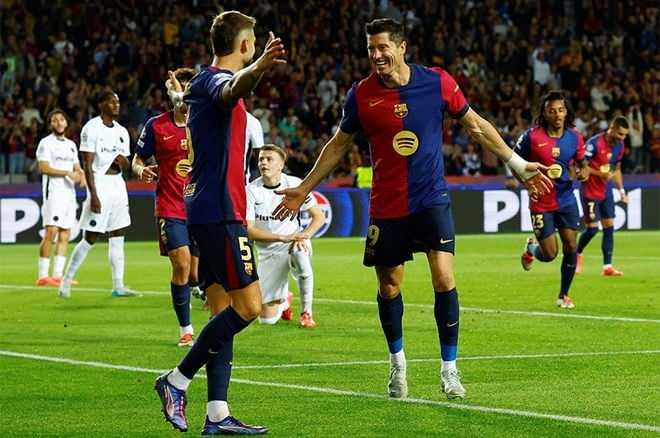 <p>La Liga'da Real Madrid'in önünde lider olan Katalan devi, <strong>Şampiyonlar Ligi</strong>'nde de 1 mağlubiyetle ilk 8 takım arasında yer alıyor.</p>