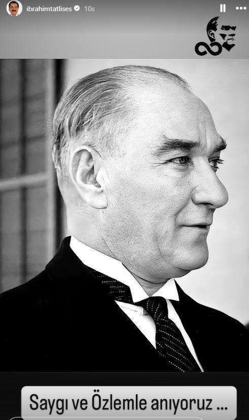 <p><strong>İBRHİM TATLISES</strong></p>
