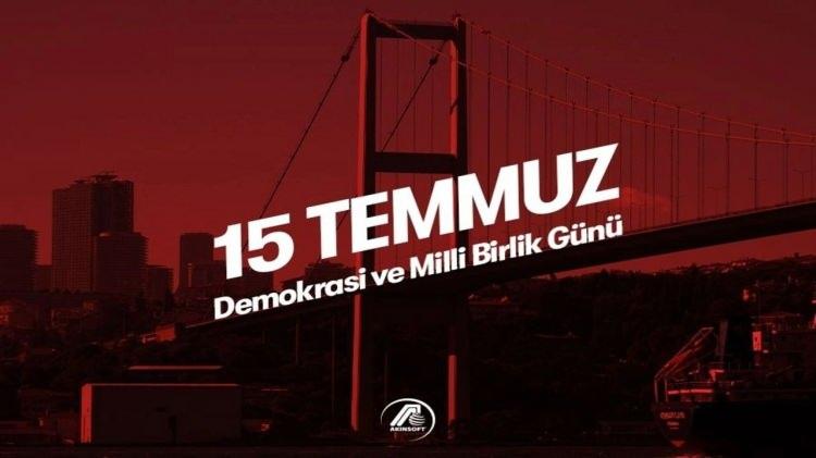 <p>Demokrasi ve Millî Birlik Günü - 15 Temmuz 2025, Salı</p>