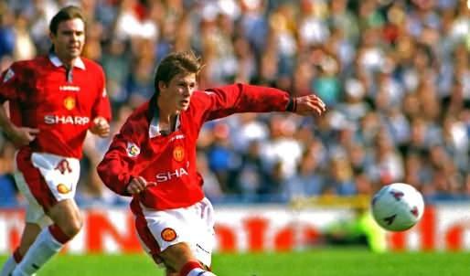 <p>19. David Beckham | Manchester United vs Derby County | 4 Eyl&uuml;l 1996 (129,6 km/s)</p>
