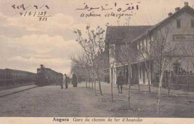 <p>Ankara Tren Garı / 1913</p>
<p> </p>