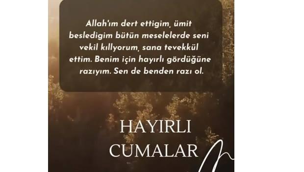 <p>Bu Cuma'yı amellerimiz üzerinde düşünmek ve Allah'tan bağışlanma dilemek için kullanalım. Bize rahmetini bahşetsin ve lütfuyla bizleri bereketlesin. Sizin ve ailenizin Cuma’sı Mübarek olsun!</p>
