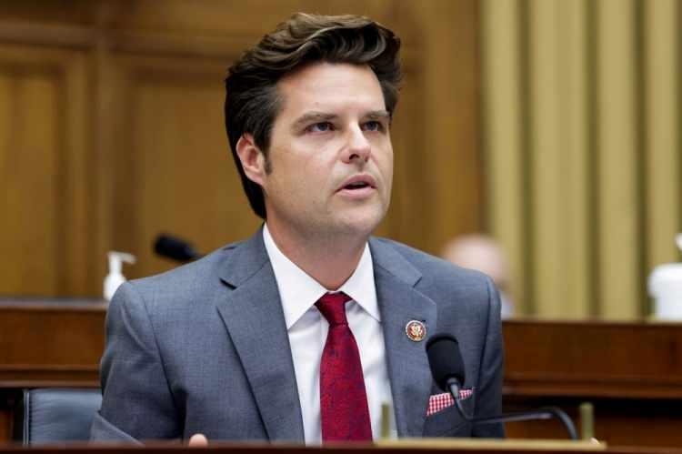 <p>Trump, Adalet Bakanlığına Florida'dan Kongre üyesi Matt Gaetz'i aday gösterdiğini açıkladı.</p>
<p> </p>