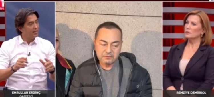 <p>Gazeteci Emrullah Erdin&ccedil; ise Halk TV'de Remziye Demirkol'un sunduğu "Manşet 15" programında Serdar Orta&ccedil; ve Mehmet Ali Erbil'in bilin&ccedil;li olarak adaya gittiğini ve bunun karşılığında ise 100 bin TL para aldıklarını iddia etti.</p>

<p>&nbsp;</p>
