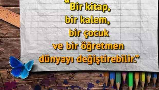 <p>"Sevgiyle öğreten, bilgiyle donatan öğretmenlerimize teşekkür ederiz. Sizlerin sayesinde aydınlık bir geleceğe ilerliyoruz. Öğretmenler Gününüz kutlu olsun!"</p>