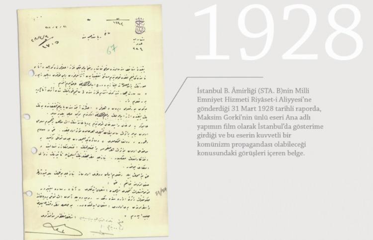 <p><em><strong>İzmir Bölge Amirliği'nden 19 Haziran 1932'de Milli Emniyet Hizmeti Riyaseti'ne (MAH) gönderilen istihbarat raporunda şunlar kaydedildi:</strong></em></p>

<p> </p>
