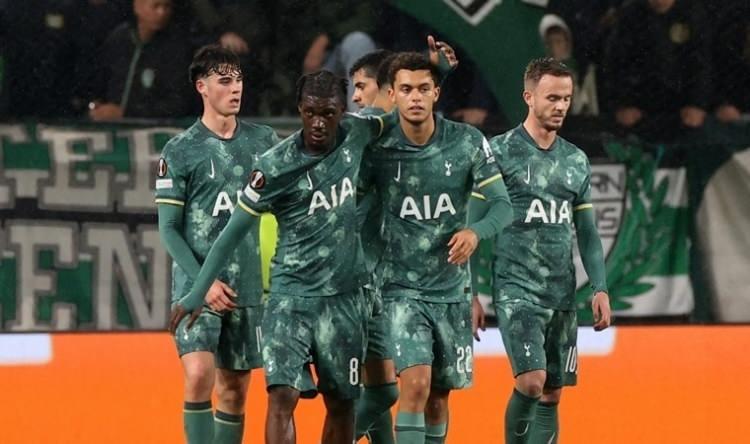 <p>5- Tottenham | % 72</p>