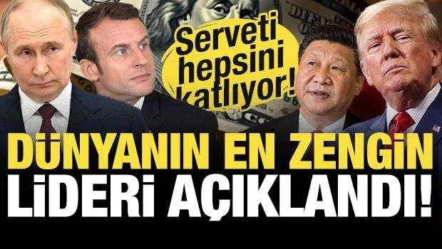 <p><span style="color:#B22222"><strong>İŞTE EN ZENGİN DÜNYA LİDERLERİ!</strong></span></p>
<p> </p>