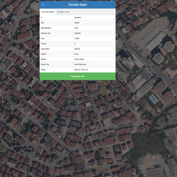 <p>Kartal ilçesi Orta Mahallesinde bulunan ve mülkiyeti İBB’ye ait olan 10381 ada ve 5 numaralı parseldeki 299,25 m²’lik konut alanını 17 milyon 955 bin TL muhammen bedelle 11 Aralık tarihinde satacak.</p>
