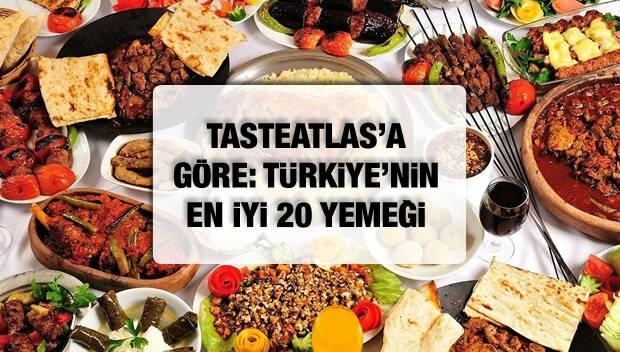 <p><em><strong>TasteAtlas, Türkiye’nin en iyi 20 yemeğini sıraladı. İskender Kebabı’ndan Maraş Dondurması’na kadar Türk mutfağının benzersiz tatlarını keşfedin.</strong></em></p>
