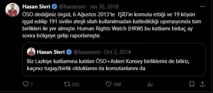 <p>Sözde bağımsız gazeteci Hasan Sivri de içimizdeki büyük Baasçılardan.</p>
