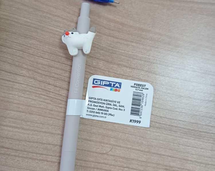<p>Gıpta Ofis Kırtasiye Ve Promosyon Ürünleri İmalat Sanayi A.Ş.'ye ait Gıpta Kıds Forest Versatil Kalem: Limit Değer Üzerinden Fitalat Tespit Edilmesi. (Dınp+Dbp=10000 Ppm Ölçülmüştür.)</p>
