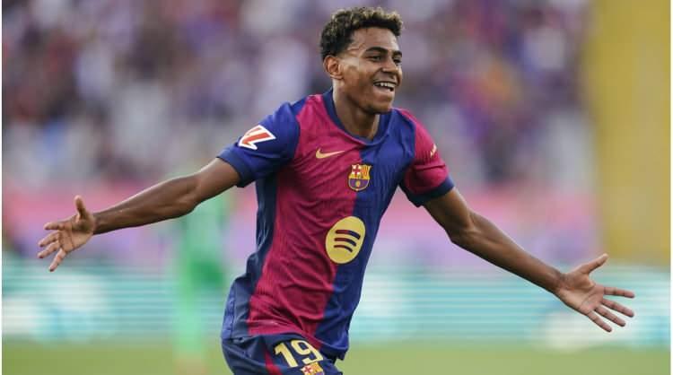 <p><strong>Lamine Yamal (Barcelona)</strong></p>

<p>İspanyol kanat forvet Lamine Yamal, bu sezon çıktığı 21 maçta takımı Barcelona için 6 gol atarken 11 asist üretti.</p>
